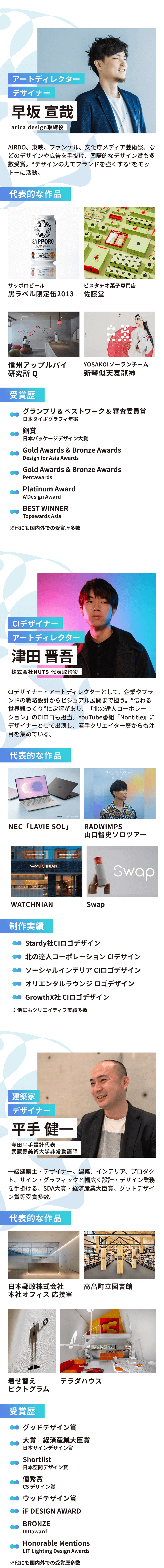 早坂宣哉・平手 健一・津田 晋吾
