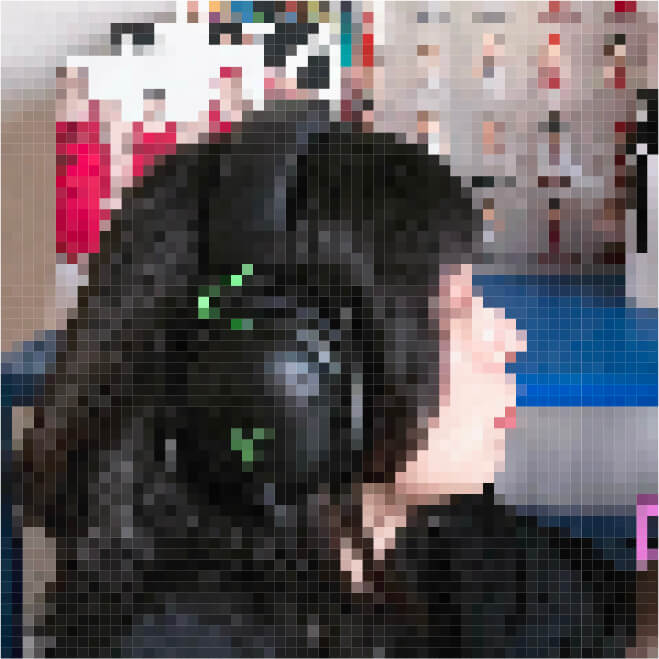 プロフィール写真(ぼかし)