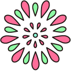 ピンクの花火